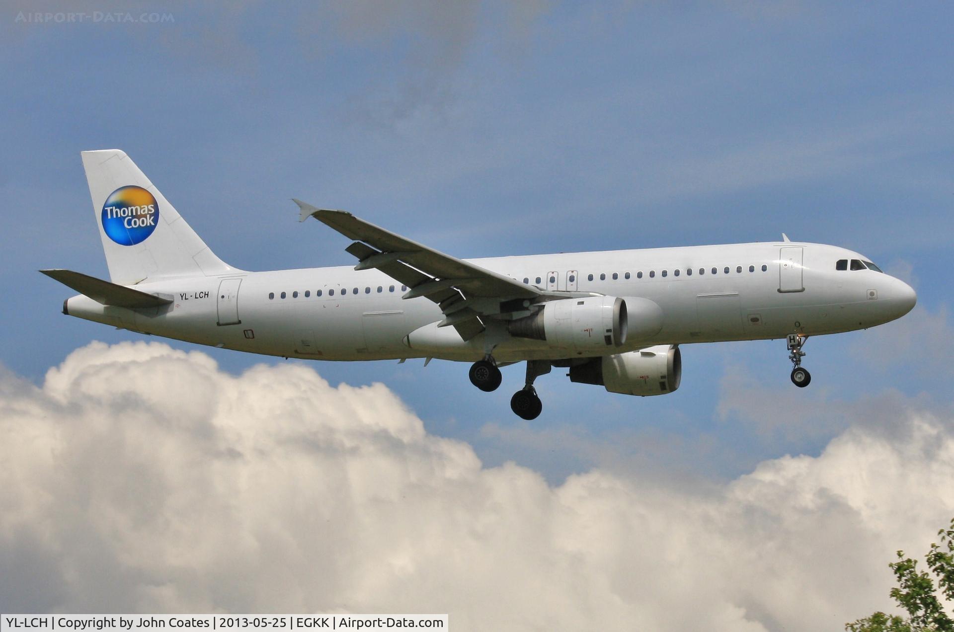 YL-LCH, 1992 Airbus A320-211 C/N 426, Ops for Thomas Cook
