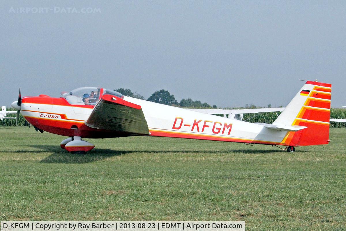 D-KFGM, 1986 Scheibe SF-25C Falke C/N 44400, Scheibe SF-25C Falke 2000 [44400] Tannheim~D 23/08/2013