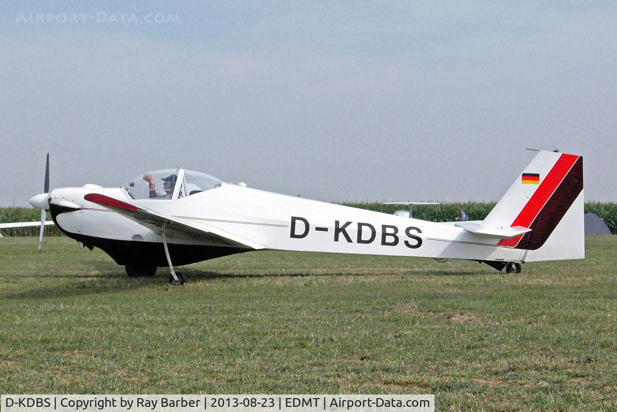 D-KDBS, 1979 Scheibe SF-25E Super Falke C/N 4347, Scheibe SF-25E Super Falke [4347] Tannheim~D 23/08/2013