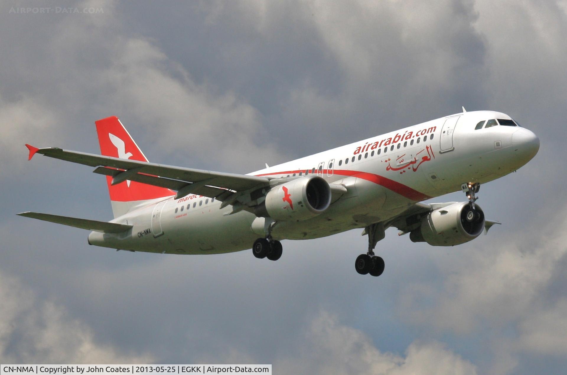 CN-NMA, 2009 Airbus A320-214 C/N 3809, On approach to 08R