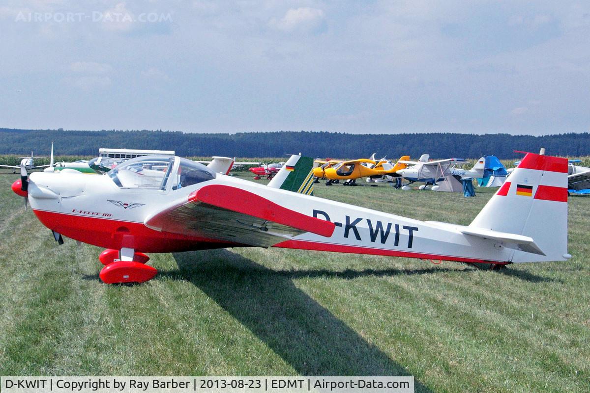 D-KWIT, 1980 Scheibe SF-25C Falke C/N 44297, Scheibe SF-25C Falke 1700 [44297] Tannheim~D 23/08/2013