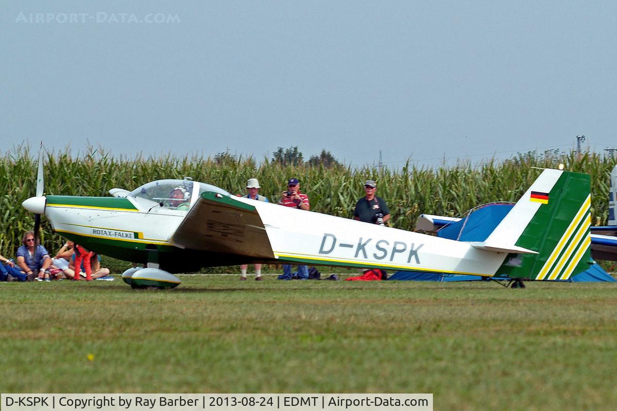 D-KSPK, 1998 Scheibe SF-25C Falke C/N 44635, Scheibe SF-25C Rotax-Falke [44635] Tannheim~D 24/08/2013