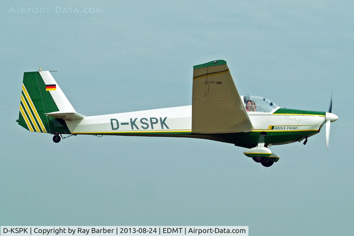 D-KSPK, 1998 Scheibe SF-25C Falke C/N 44635, Scheibe SF-25C Rotax-Falke [44635] Tannheim~D 24/08/2013