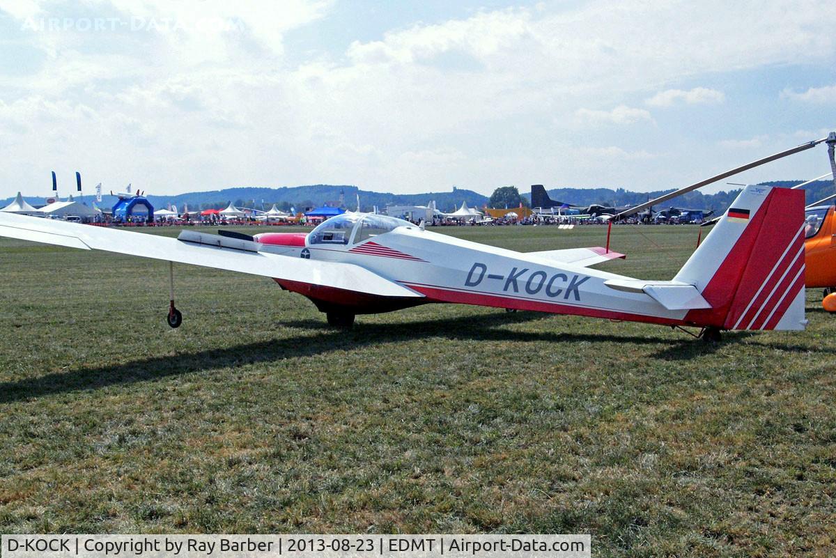 D-KOCK, 1992 Scheibe SF-25C Falke C/N 44534, Scheibe SF-25C Rotax-Falke [44534] Tannheim~D 23/08/2013