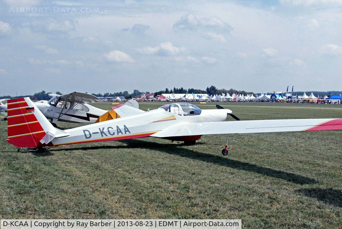 D-KCAA, 1997 Scheibe SF-25C Falke C/N 44620, Scheibe SF-25C Rotax-Falke [44620] Tannheim~D 23/08/2013