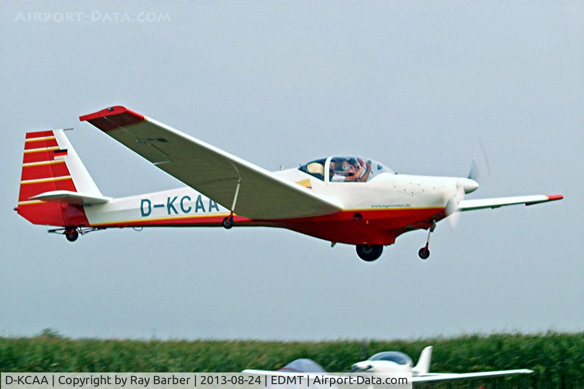 D-KCAA, 1997 Scheibe SF-25C Falke C/N 44620, Scheibe SF-25C Rotax-Falke [44620] Tannheim~D 24/08/2013