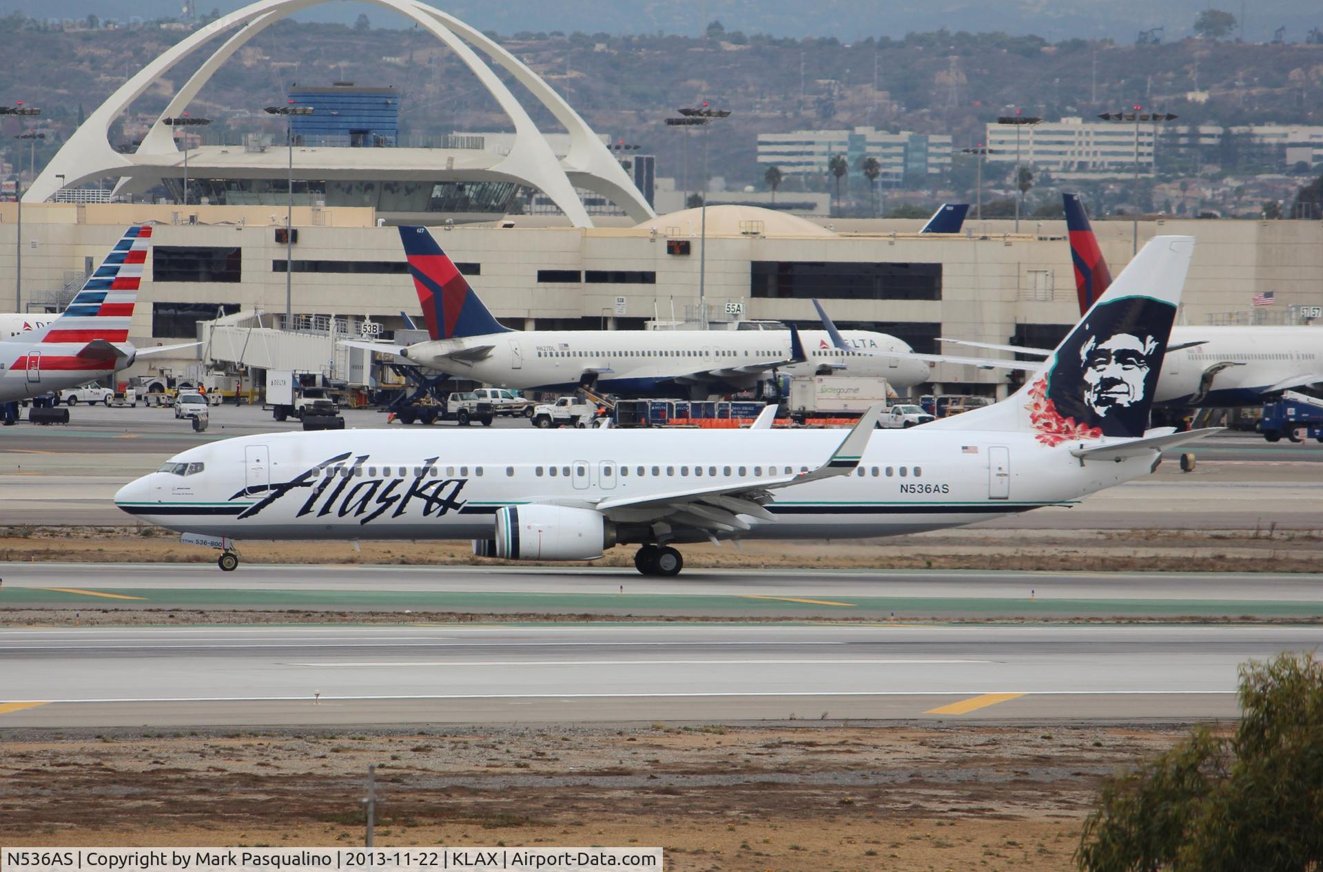 N536AS, 2012 Boeing 737-890 C/N 35203, Boeing 737-800