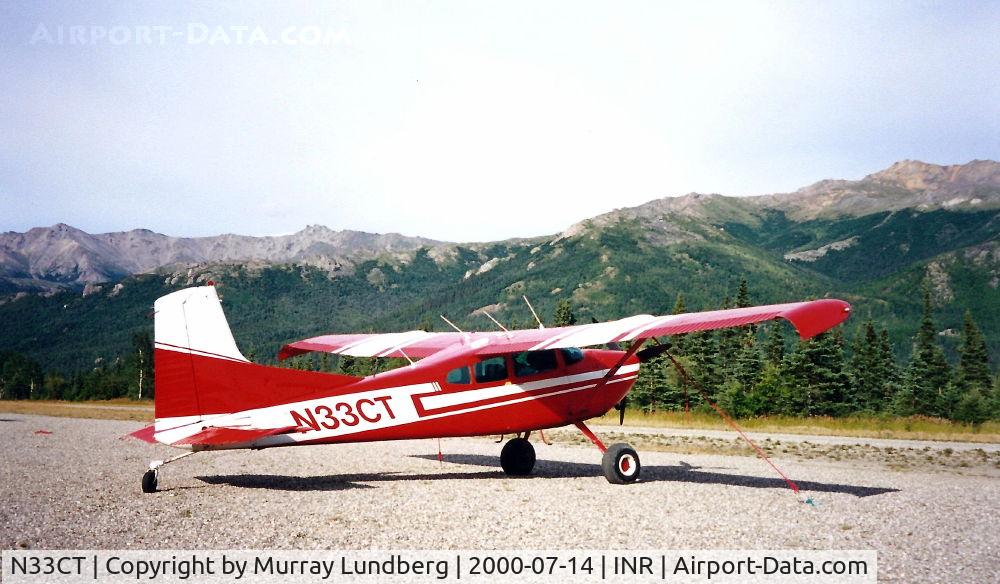 N33CT, 1980 Cessna A185F Skywagon 185 C/N 18504001, At Denali Park, Alaska.
