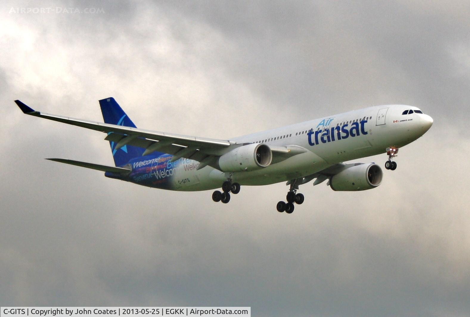 C-GITS, 1999 Airbus A330-243 C/N 0271, Finals to 08R