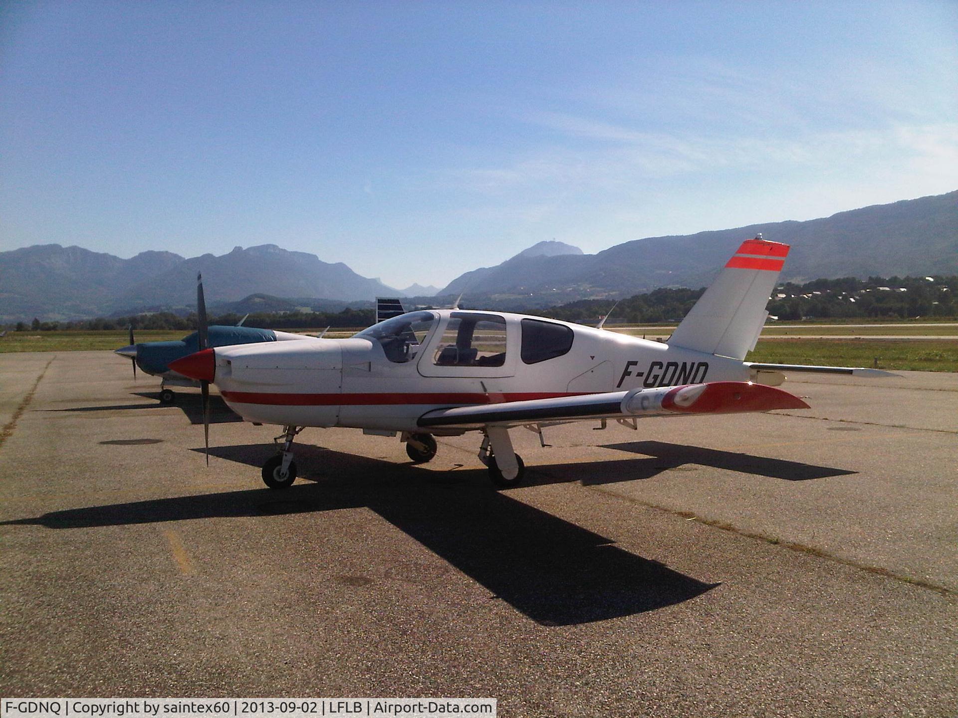 F-GDNQ, Socata TB-20 C/N 439, F-GDNQ at Chambery Airport LFLB September 2013
