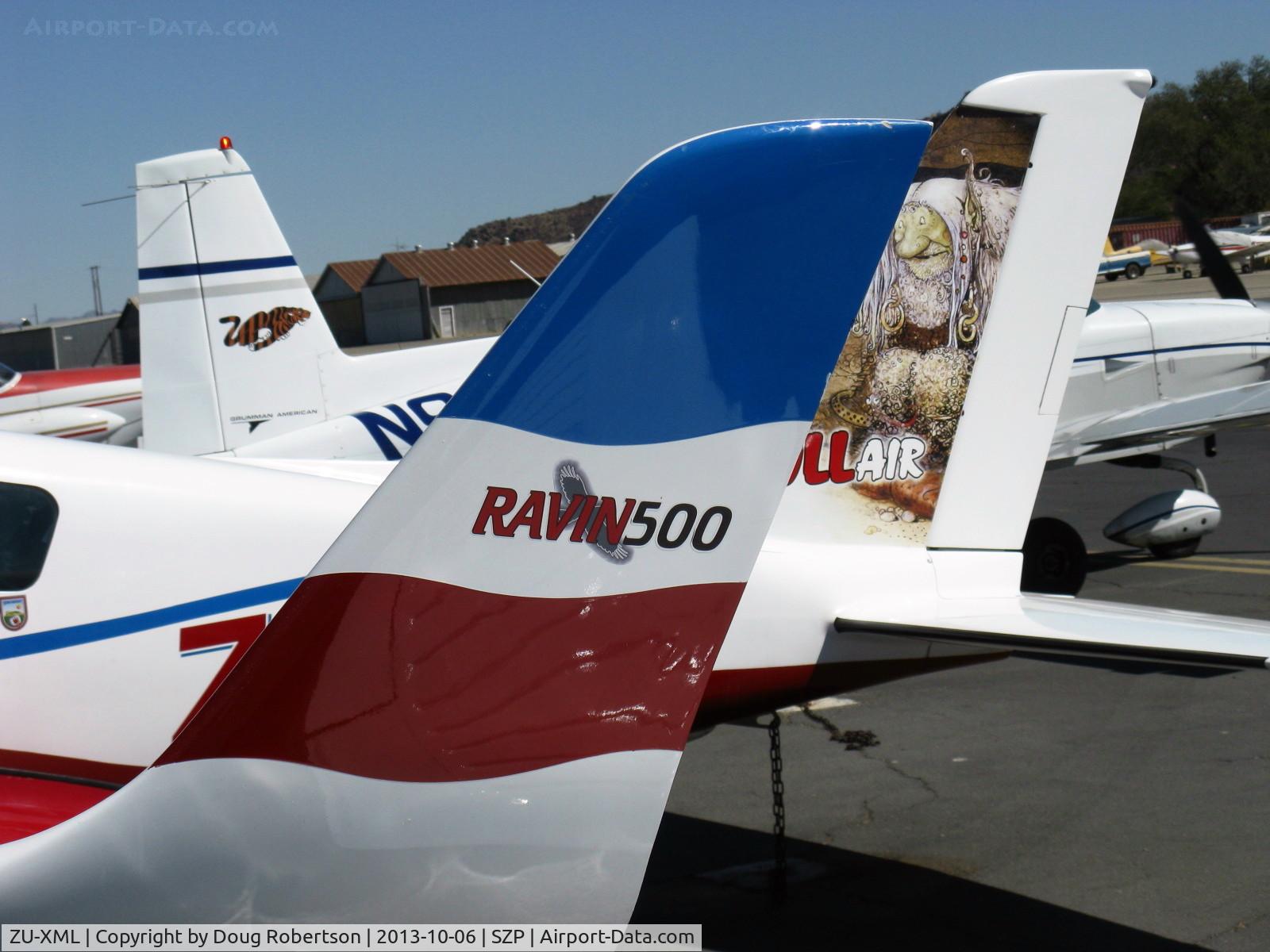 ZU-XML, 2009 Ravin 500 C/N 0905021, 2009 SA Ravin Aircraft CC RAVIN 500, Lycoming IO-540 260 Hp, 160 gal. wing tanks+Ferry tank, on Troll Air Round-the-World Flight, winglet closeup