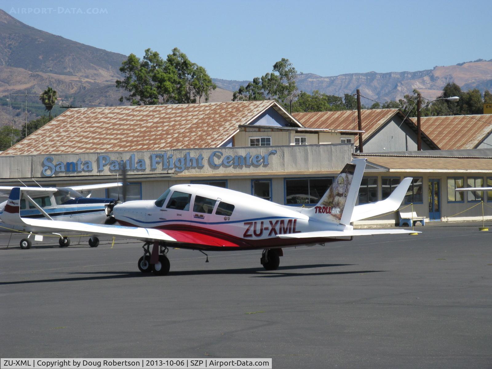 ZU-XML, 2009 Ravin 500 C/N 0905021, 2009 SA Ravin Aircraft CC RAVIN 500, Lycoming IO-540 260 Hp, on Troll Air Round the World Flight, 160 gal. wing tanks+Ferry tank, taxi