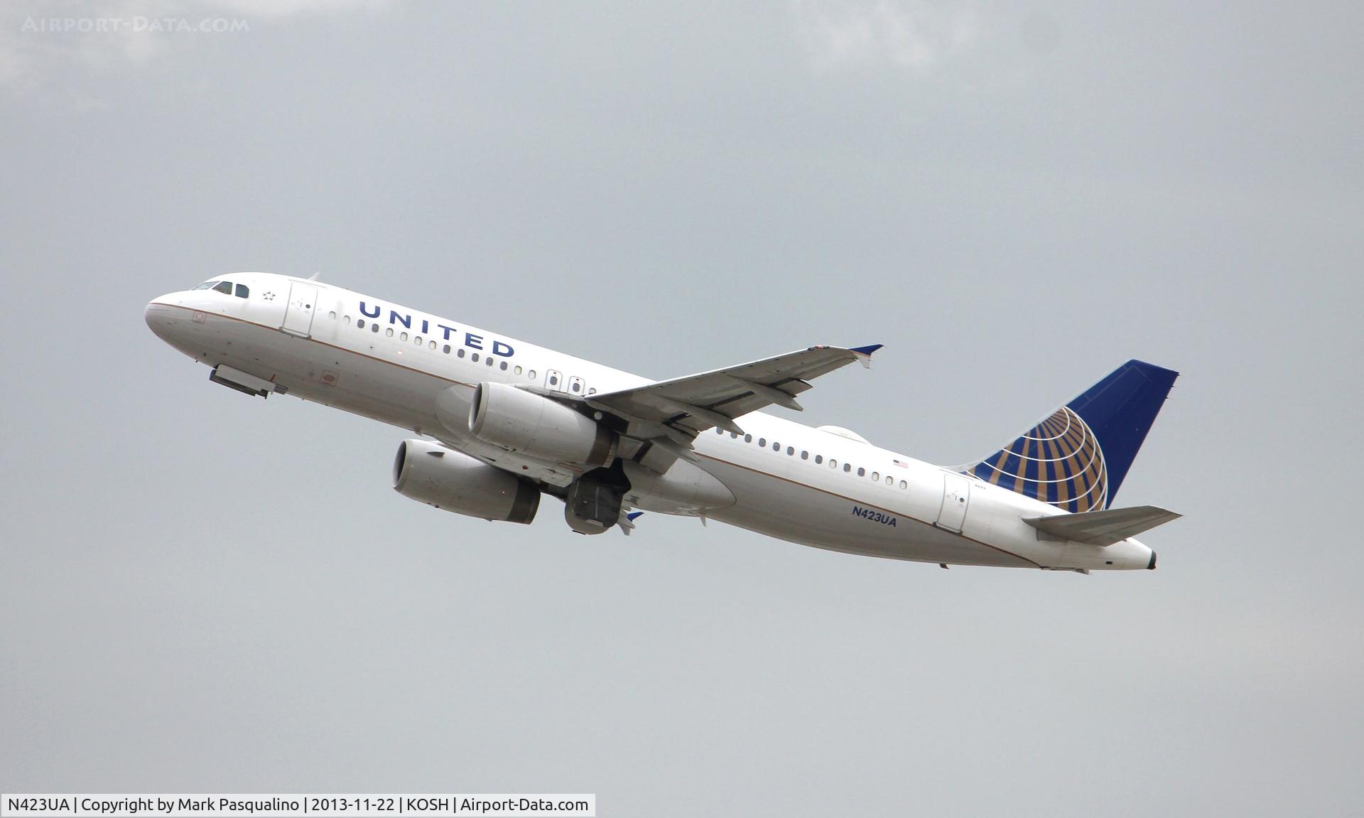 N423UA, 1995 Airbus A320-232 C/N 504, Airbus A320