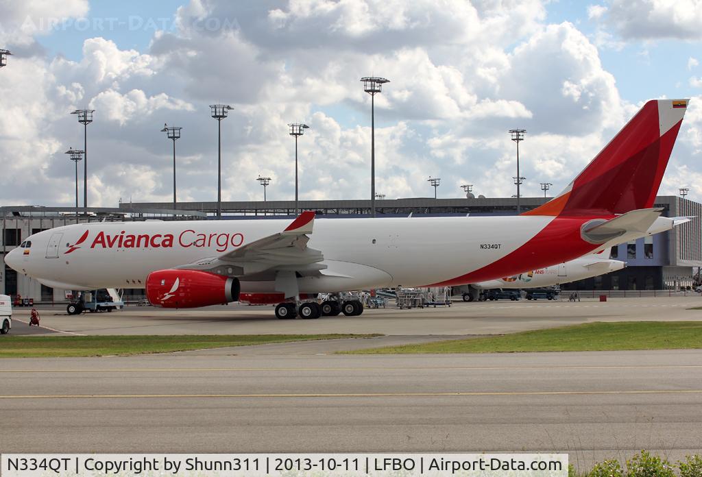 N334QT, 2013 Airbus A330-243F C/N 1448, Ready for delivery but stored for any weeks...