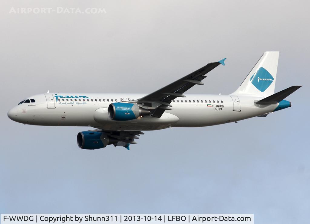 F-WWDG, 2013 Airbus A320-214 C/N 5833, C/n 5833 - To be 9K-CAN