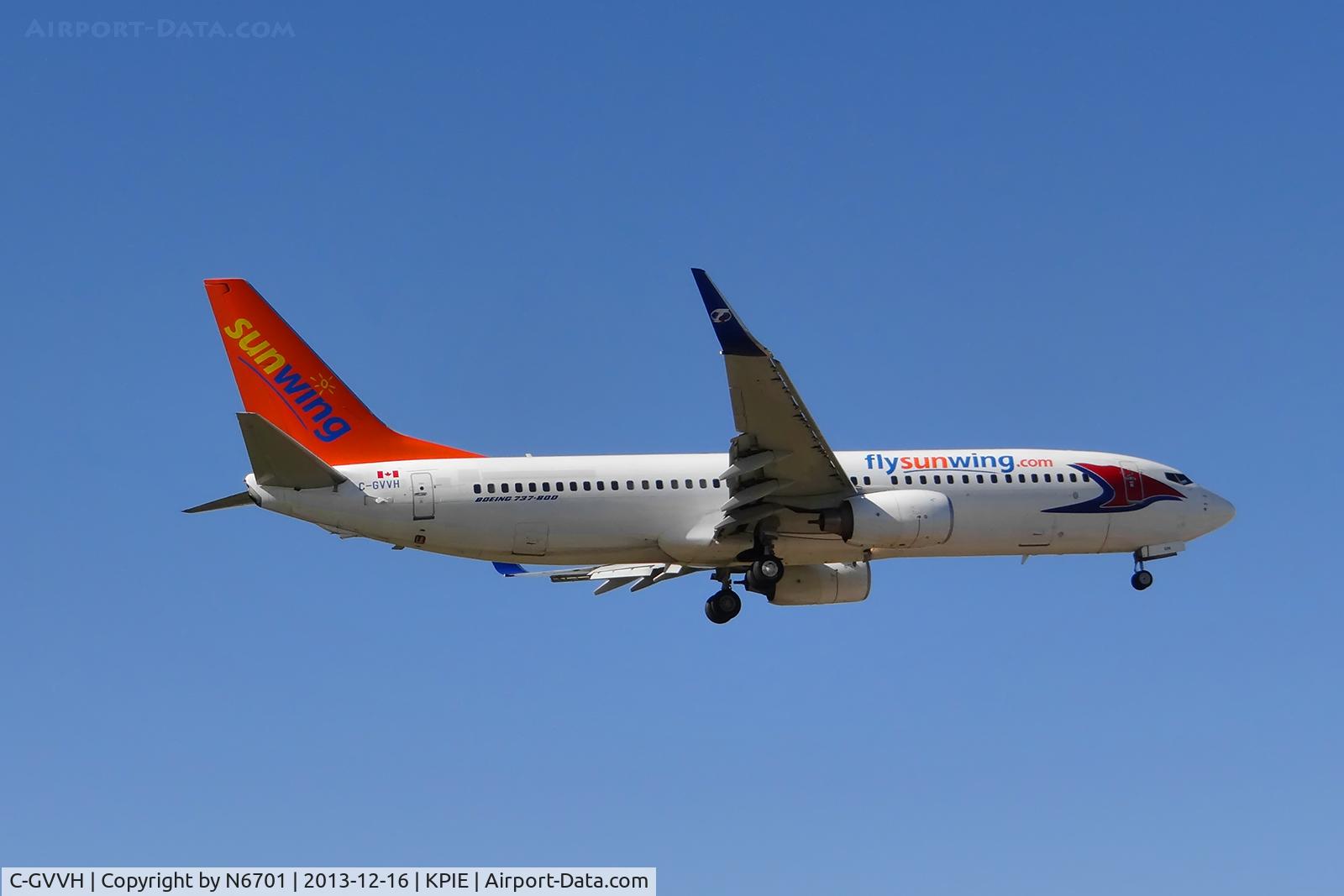 C-GVVH, 2008 Boeing 737-8Q8 C/N 35275, Sunwing