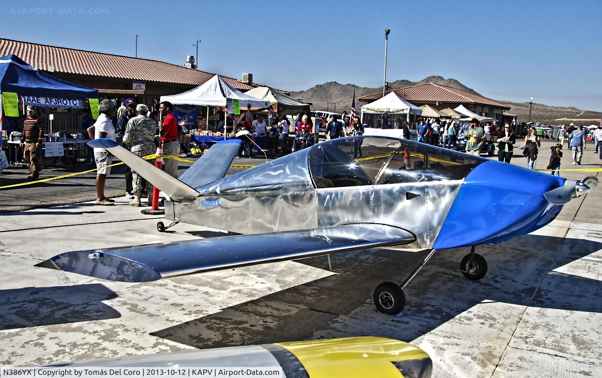 N386YX, Sonex Waiex C/N W0086, N386YX Miller Harvey L WAIEX C/N W0086

12th Annual Apple Valley Air Show

Apple Valley Airport (APV) (KAPV)
California, USA
TDelCoro
October 12, 2013