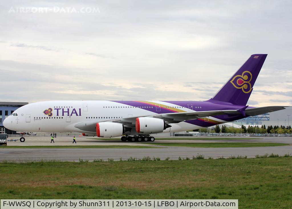 F-WWSQ, 2013 Airbus A380-841 C/N 0125, C/n 0125 - To be HS-TUE