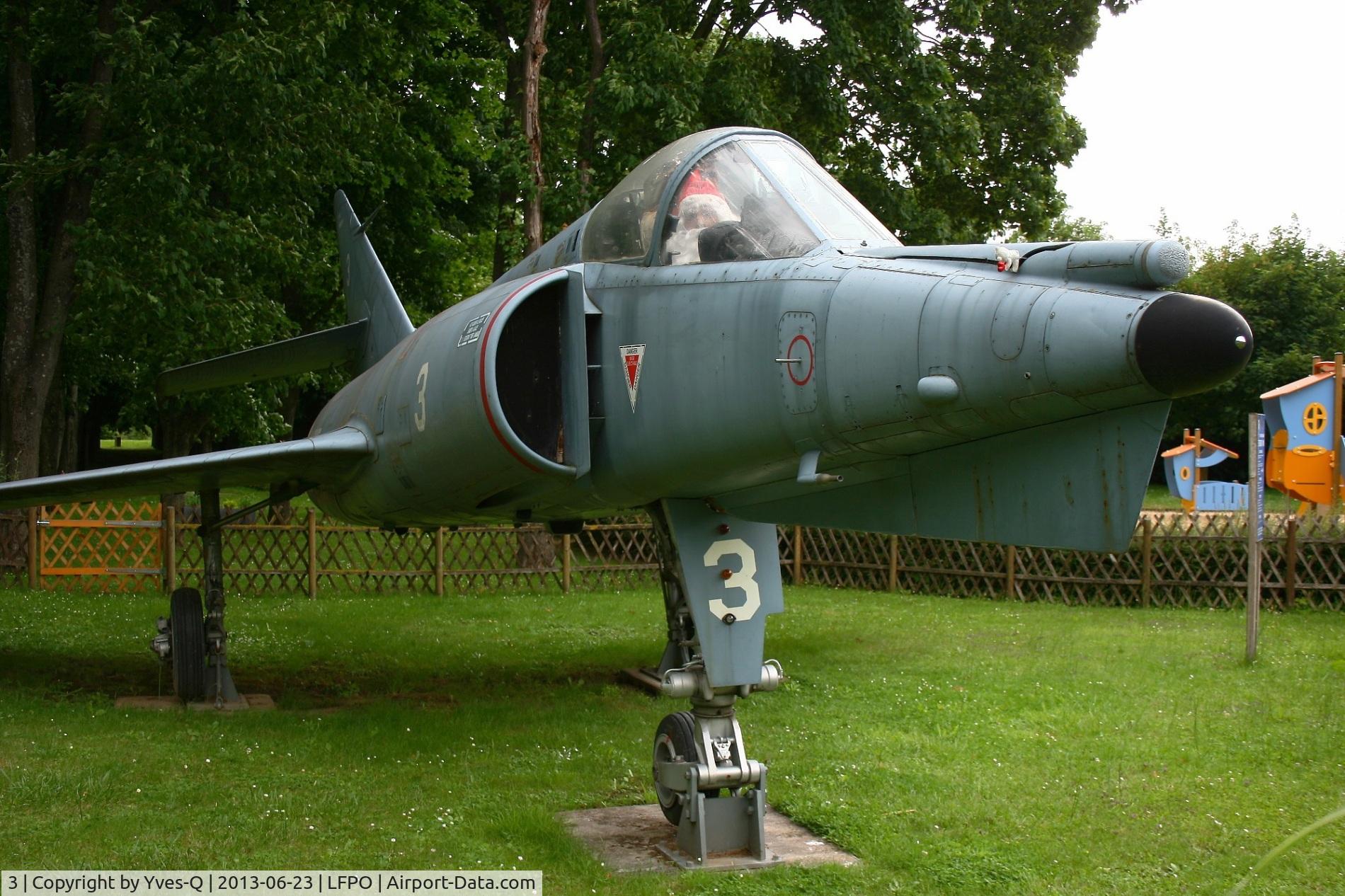 3, Dassault Etendard IV.M C/N 3, Dassault Etendard IV.M,  Displayed at 