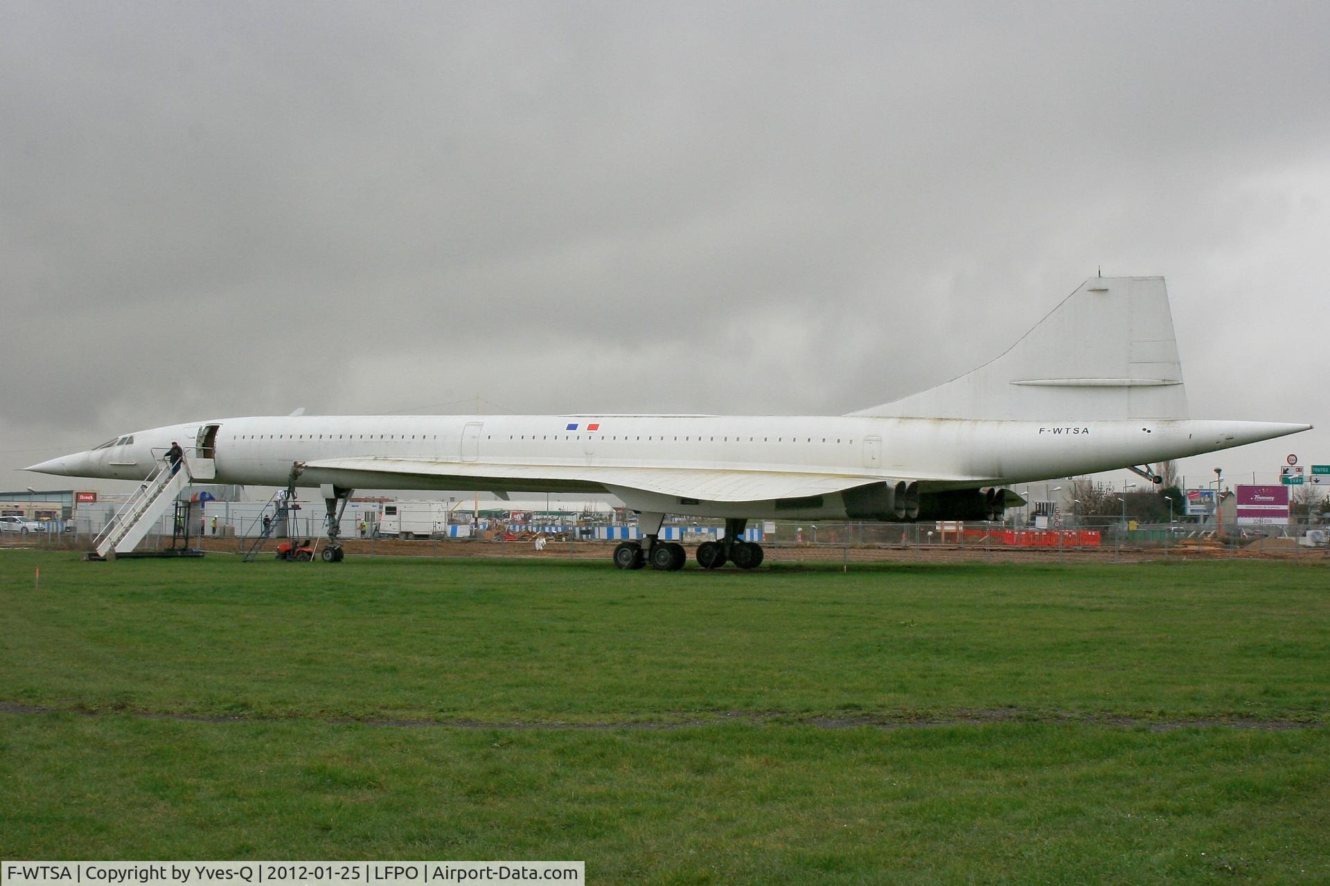 F-WTSA, 1973 Aerospatiale-BAC Concorde 101 C/N 02, Aerospatiale-BAC Concorde 102, Delta Athis Museum, Paray near Paris-Orly Airport.
