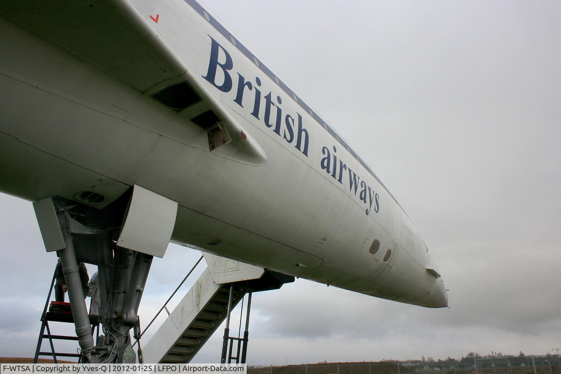 F-WTSA, 1973 Aerospatiale-BAC Concorde 101 C/N 02, Aerospatiale-BAC Concorde 102, Delta Athis Museum, Paray near Paris-Orly Airport.