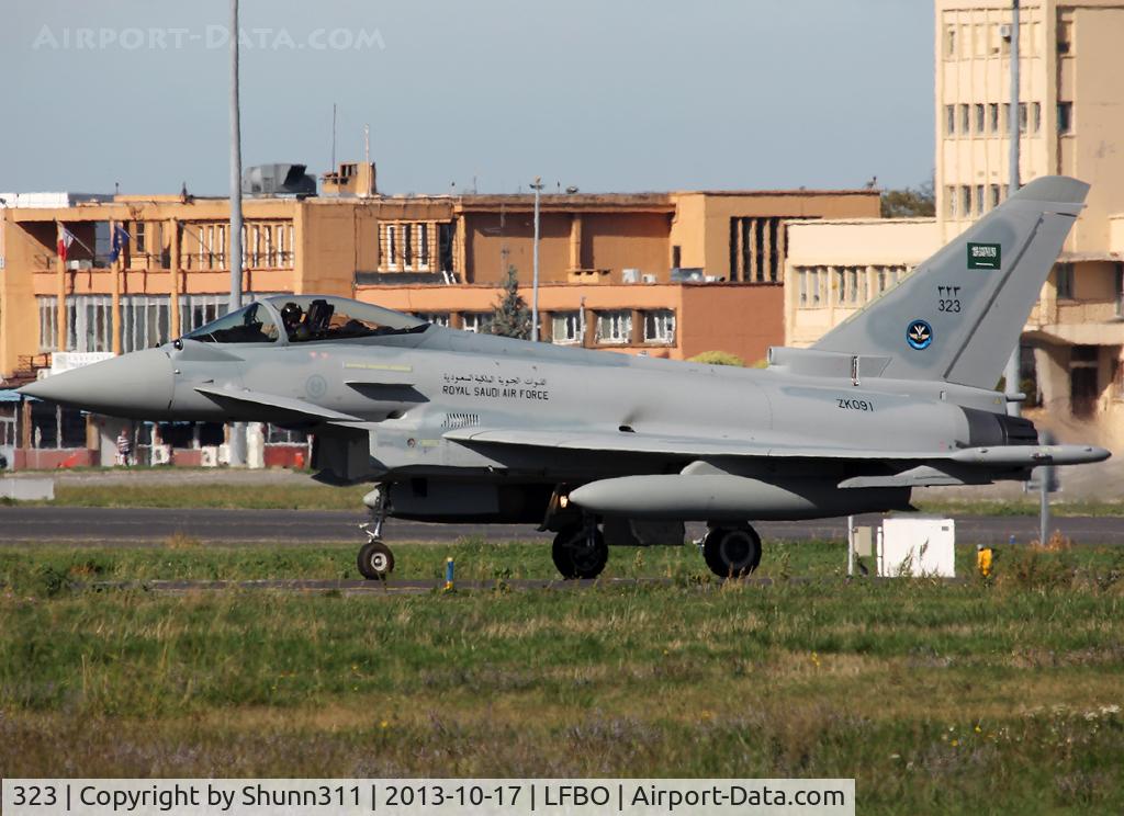 323, 2013 Eurofighter EF-2000 Typhoon F2 C/N 344/CS019, Delivery day from Warton to Malta then Saudi Arabia