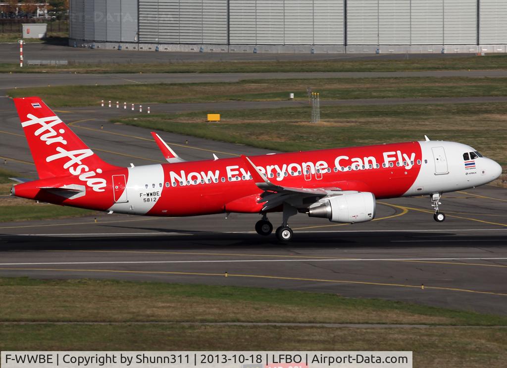 F-WWBE, 2013 Airbus A320-216 C/N 5812, C/n 5812 - To be HS-BBG