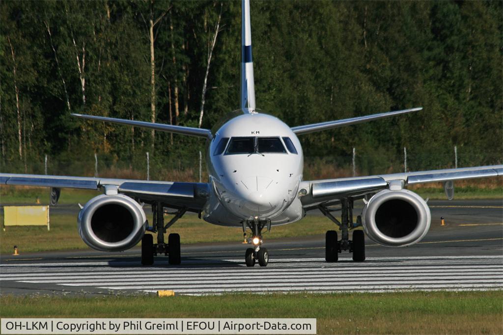OH-LKM, 2008 Embraer 190LR (ERJ-190-100LR) C/N 19000160, Taken at EFOU.
