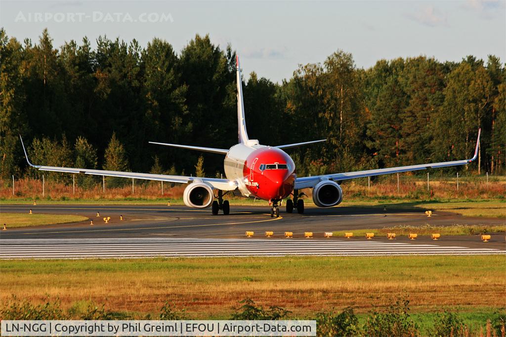 LN-NGG, 2012 Boeing 737-8JP C/N 39018, Taken at EFOU.