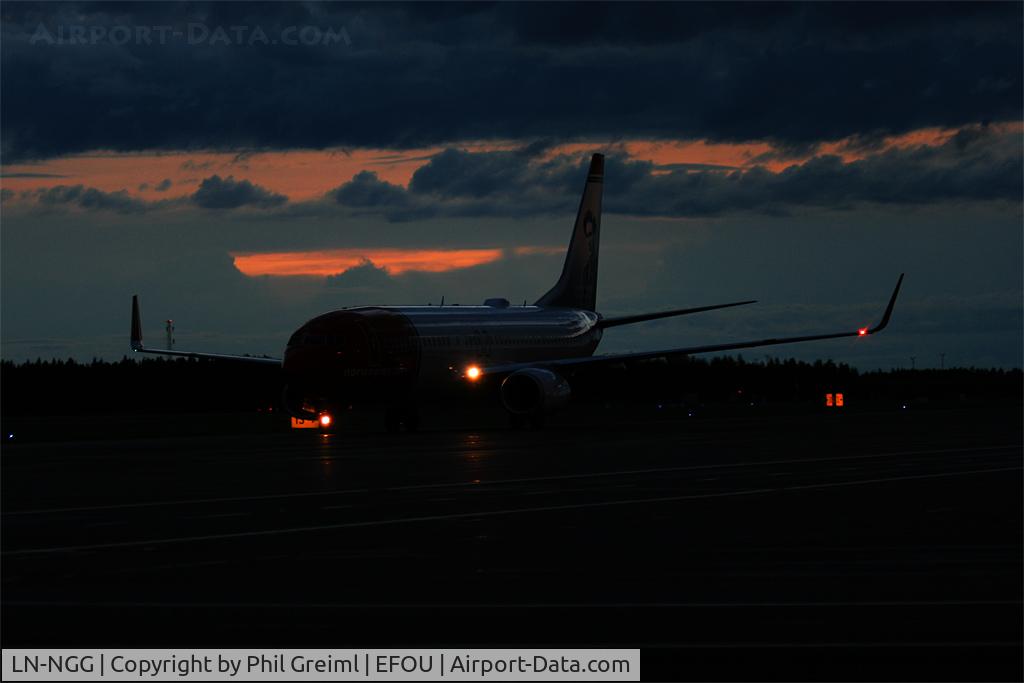 LN-NGG, 2012 Boeing 737-8JP C/N 39018, Taken at EFOU.