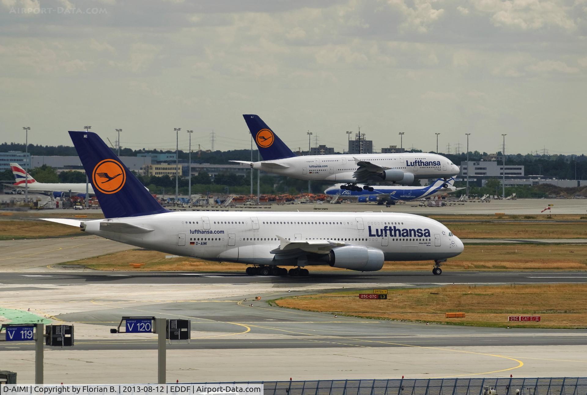 D-AIMI, 2011 Airbus A380-841 C/N 072, Airbus A380