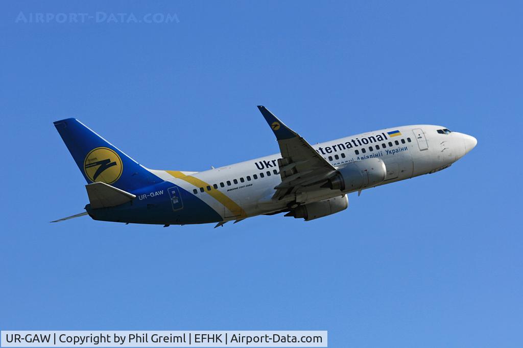 UR-GAW, 1991 Boeing 737-5Y0 C/N 24898, Taken at EFHK.