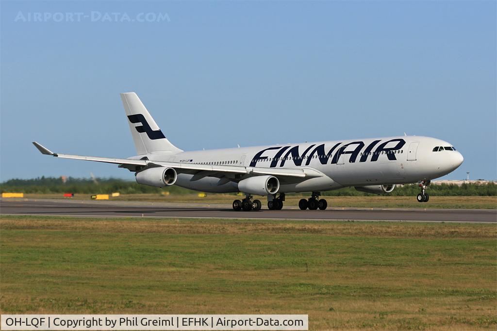 OH-LQF, 1997 Airbus A340-313X C/N 168, Taken at EFHK.