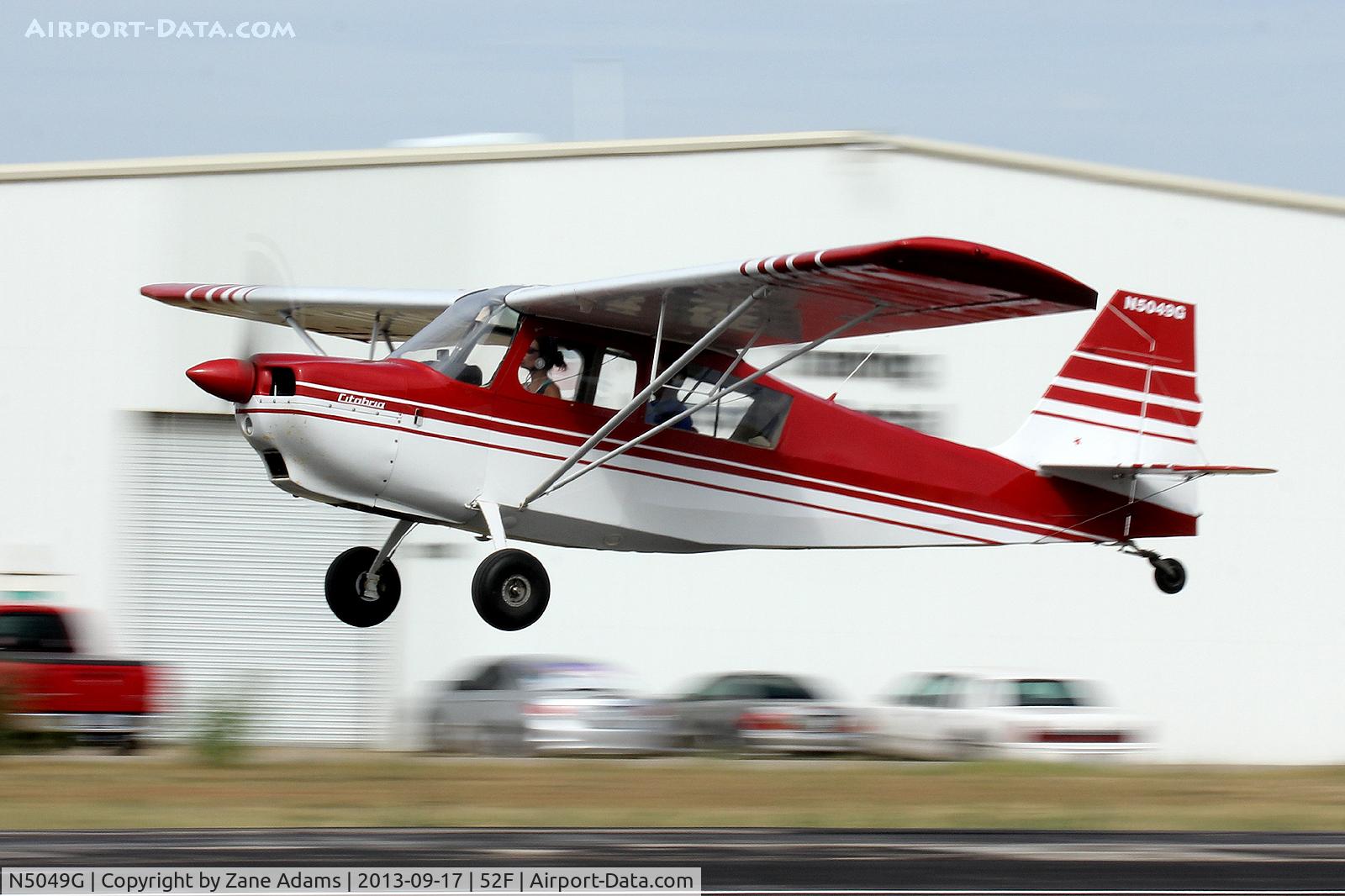 N5049G, 1979 Bellanca 7ECA Citabria C/N 1306-79, Departing Northwest Regional