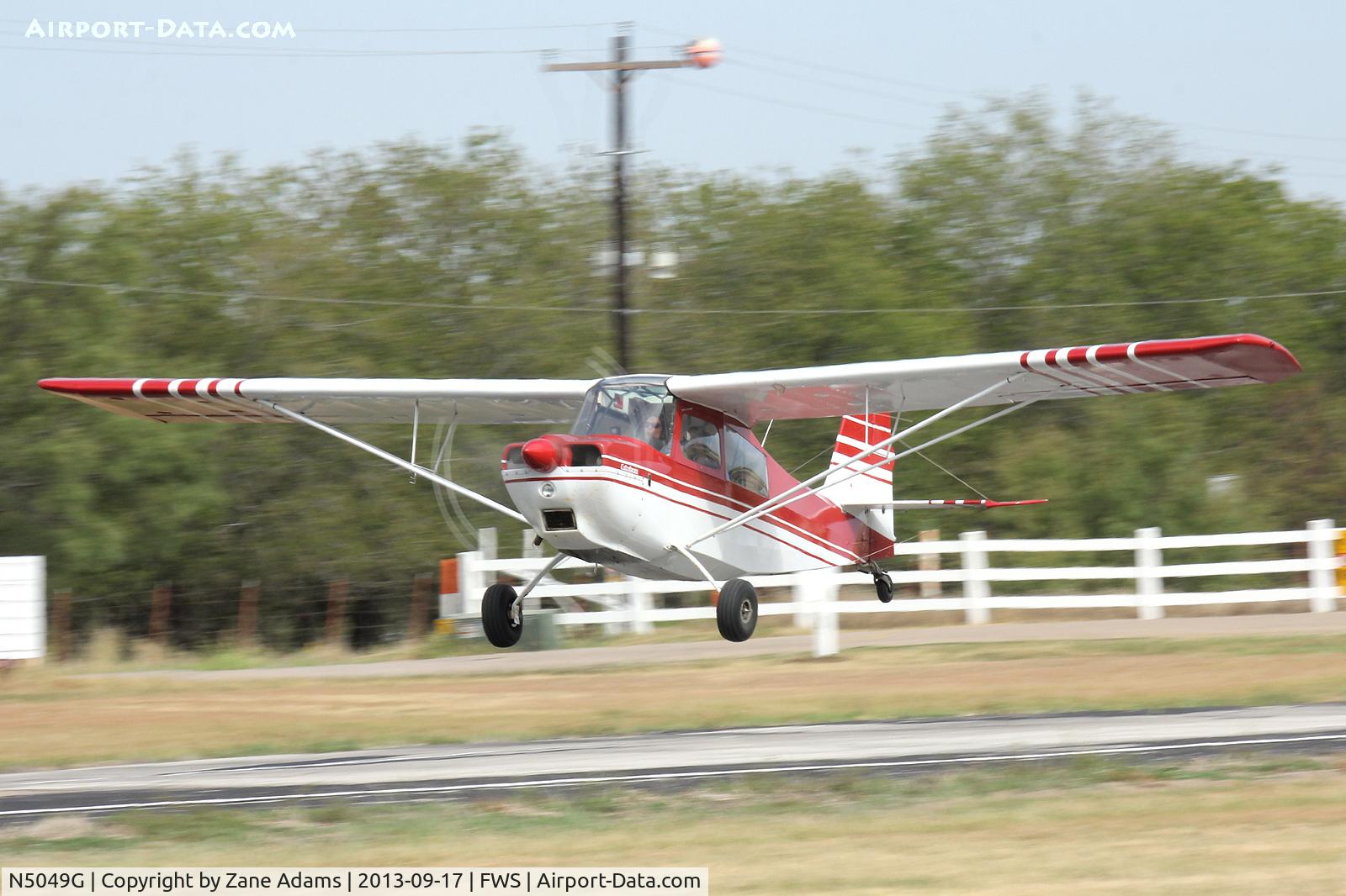 N5049G, 1979 Bellanca 7ECA Citabria C/N 1306-79, Landing at Northwest Regional