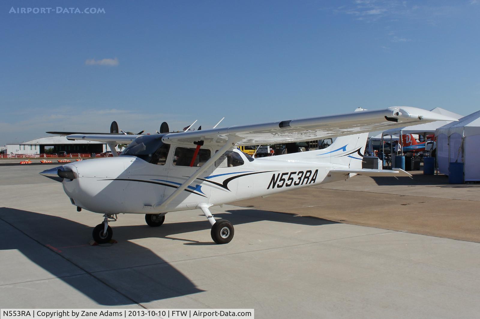 N553RA, 2012 Cessna 172S C/N 172S11176, At the AOPA Airportfest 2013 - Fort Worth, TX