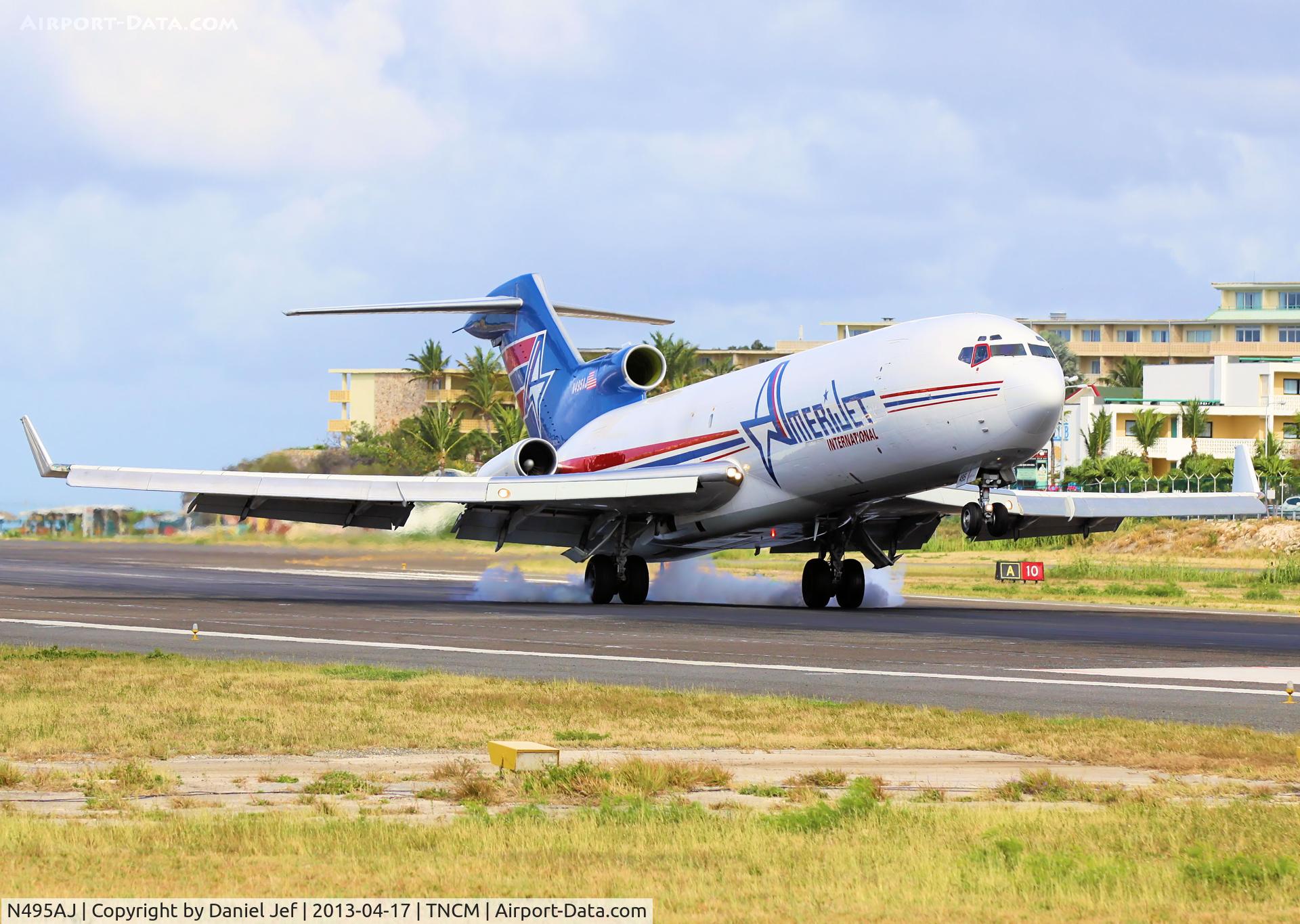 N495AJ, 1975 Boeing 727-233F C/N 20937, N495AJ