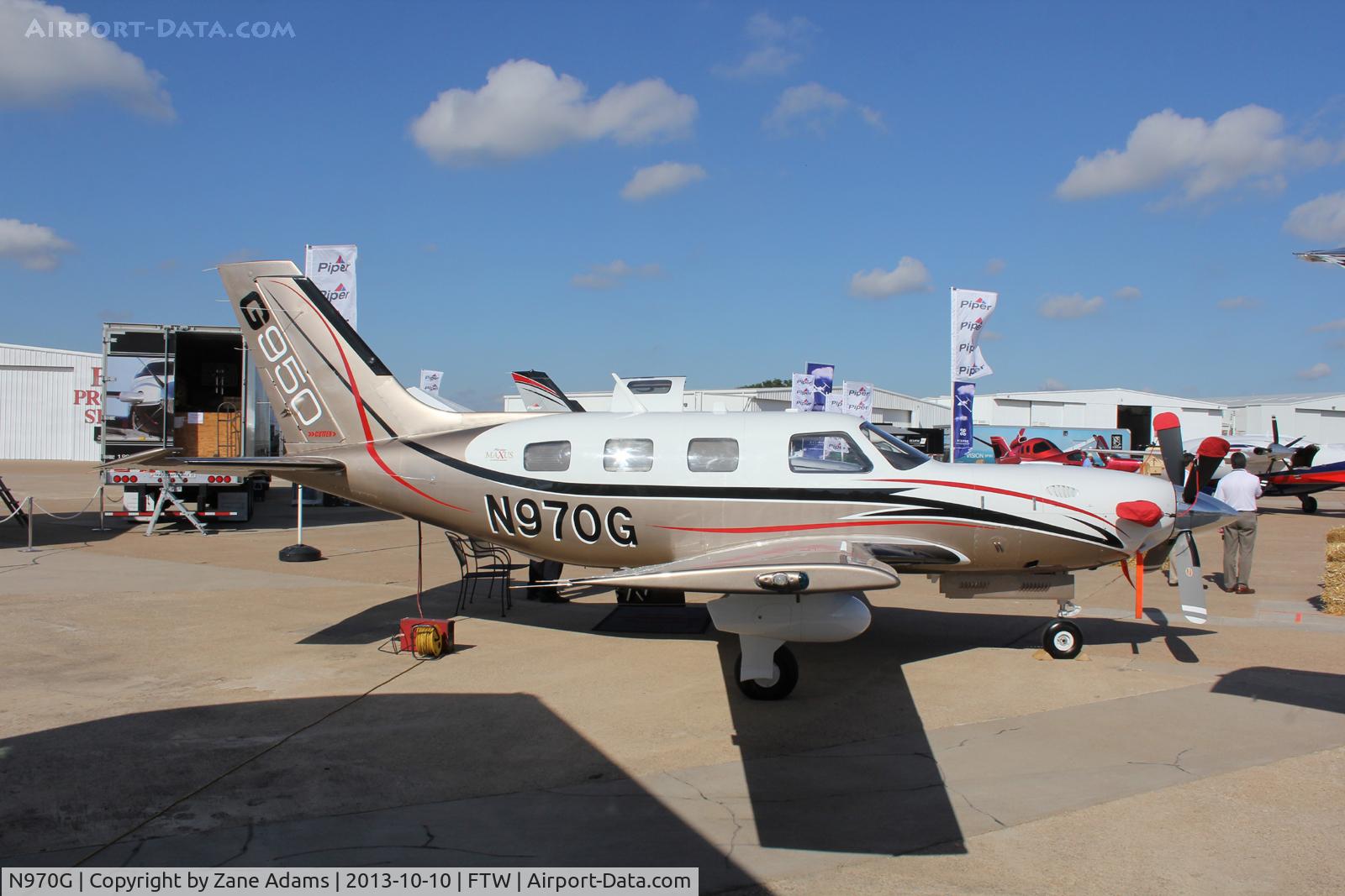 N970G, 2001 Piper PA-46-500TP Malibu Meridian C/N 46-97104, At the AOPA Airportfest 2013 - Fort Worth, TX