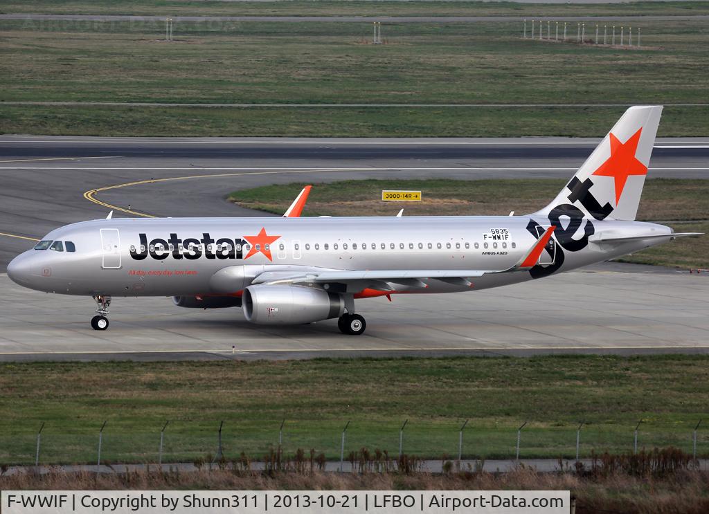 F-WWIF, 2013 Airbus A320-232 C/N 5850, C/n 5835 - To be B-KJE