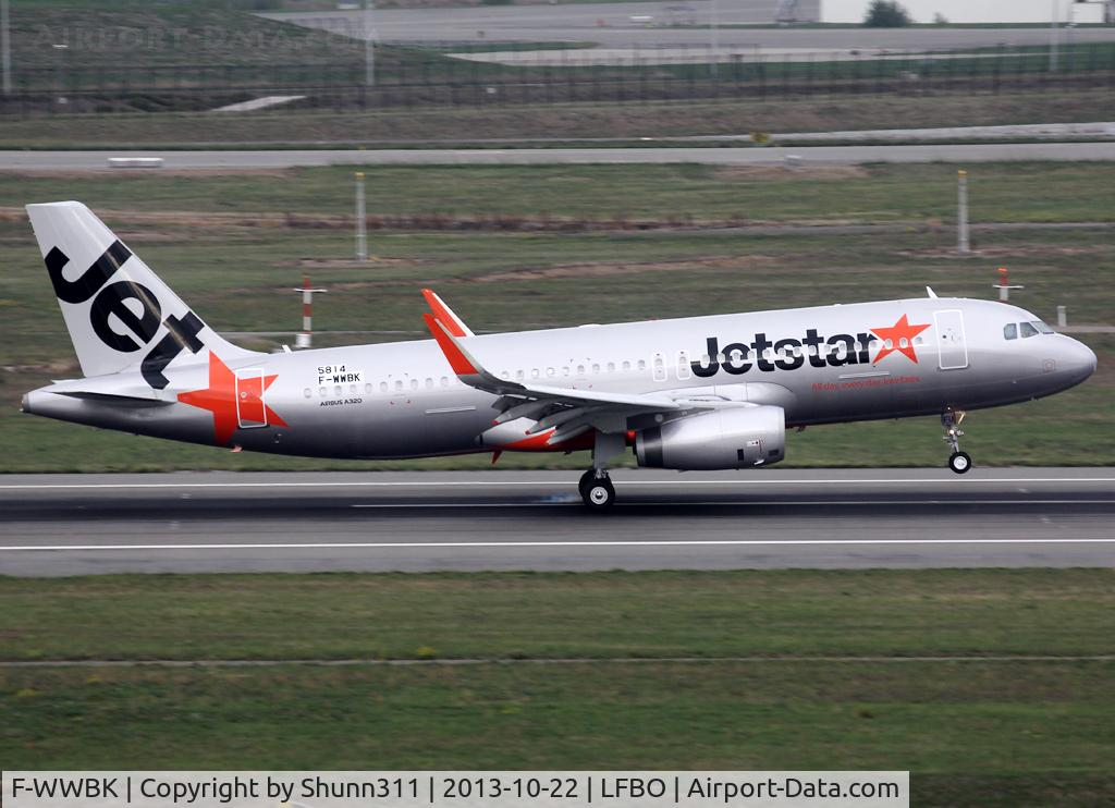F-WWBK, 2013 Airbus A320-232 C/N 5814, C/n 5814 - To be VH-VFU