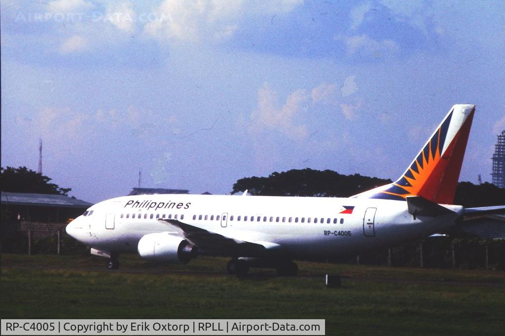 RP-C4005, 1988 Boeing 737-3S3 C/N 24060, RP-C4005 in MNL