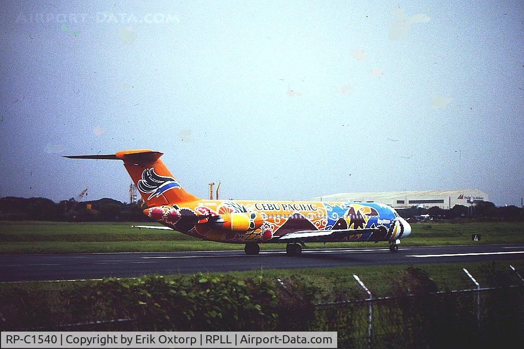 RP-C1540, 1977 McDonnell Douglas DC-9-32 C/N 47734, RP-C1540 in MNL