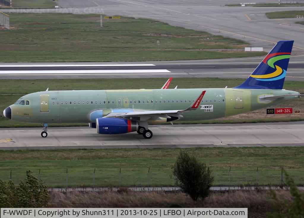 F-WWDF, 2013 Airbus A320-232 C/N 5861, C/n 5861 - For Spirit Airlines as N623NK