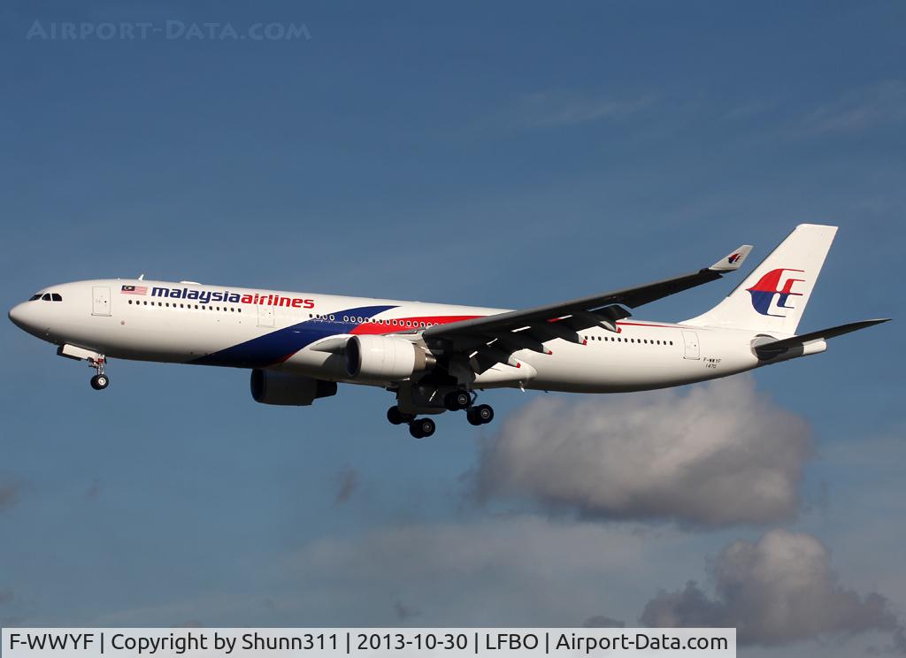 F-WWYF, 2013 Airbus A330-323X C/N 1470, C/n 1470 - To be 9M-MTN