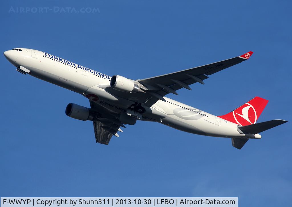 F-WWYP, 2013 Airbus A330-303 C/N 1458, C/n 1458 - To be TC-JNS