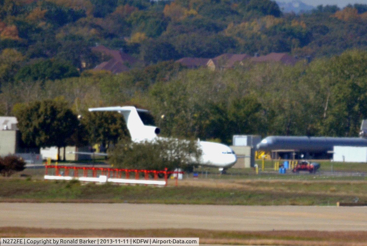 N272FE, 1980 Boeing 727-233F C/N 22037, B727 fire trainer at DFW