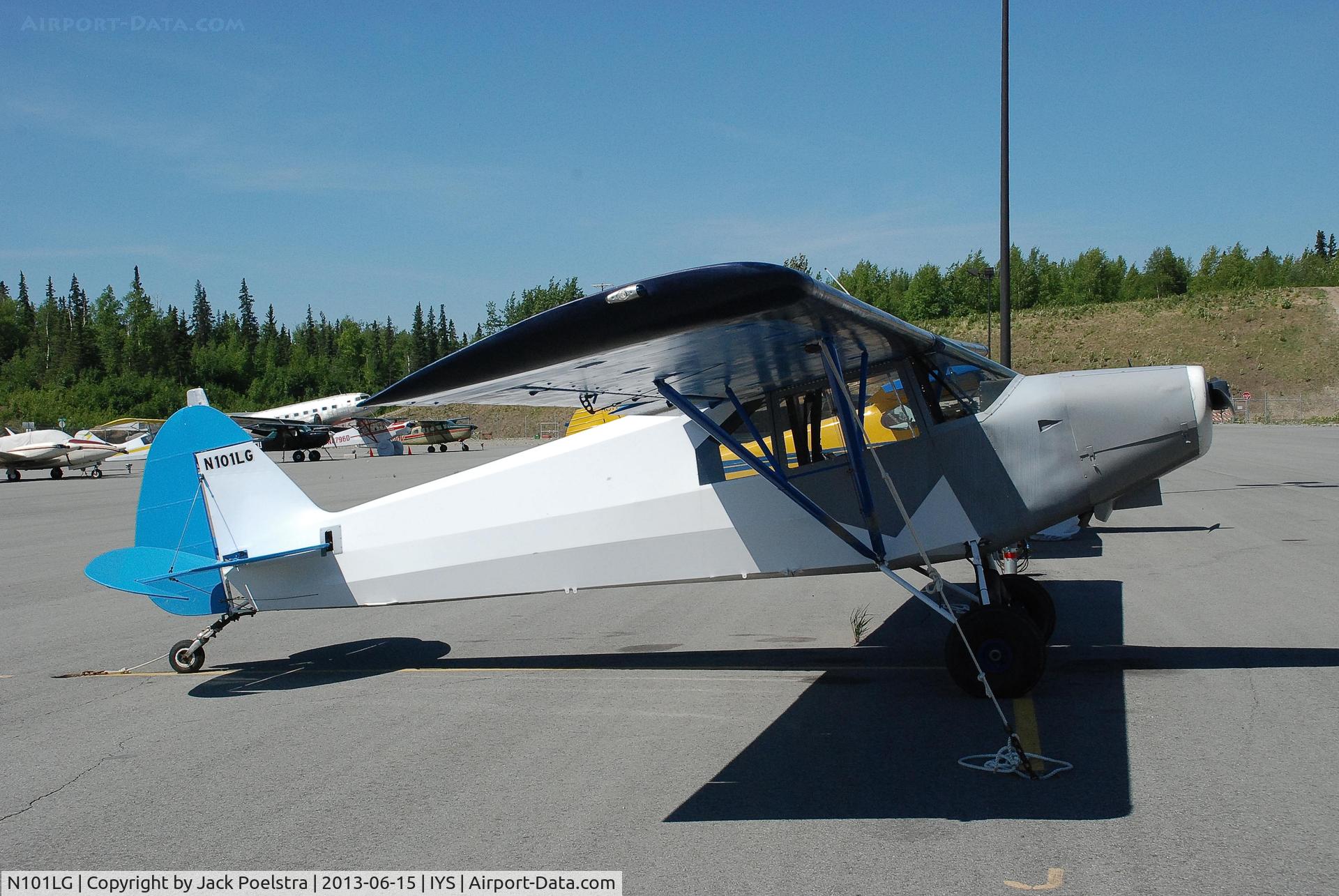 N101LG, 1987 Grover Lloyd E CLOUD NINE C/N LG-01, N101LG at Wasilla AK