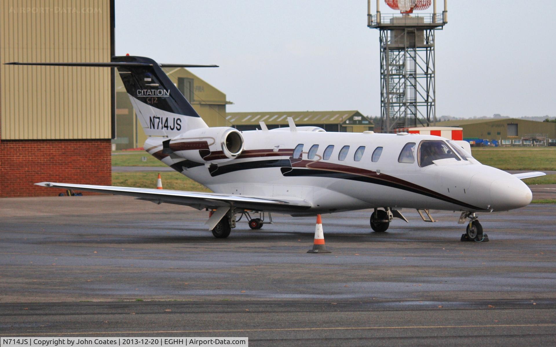 N714JS, 2004 Cessna 525A CitationJet CJ2 C/N 525A-0213, just re-reg'd from G-EDCM