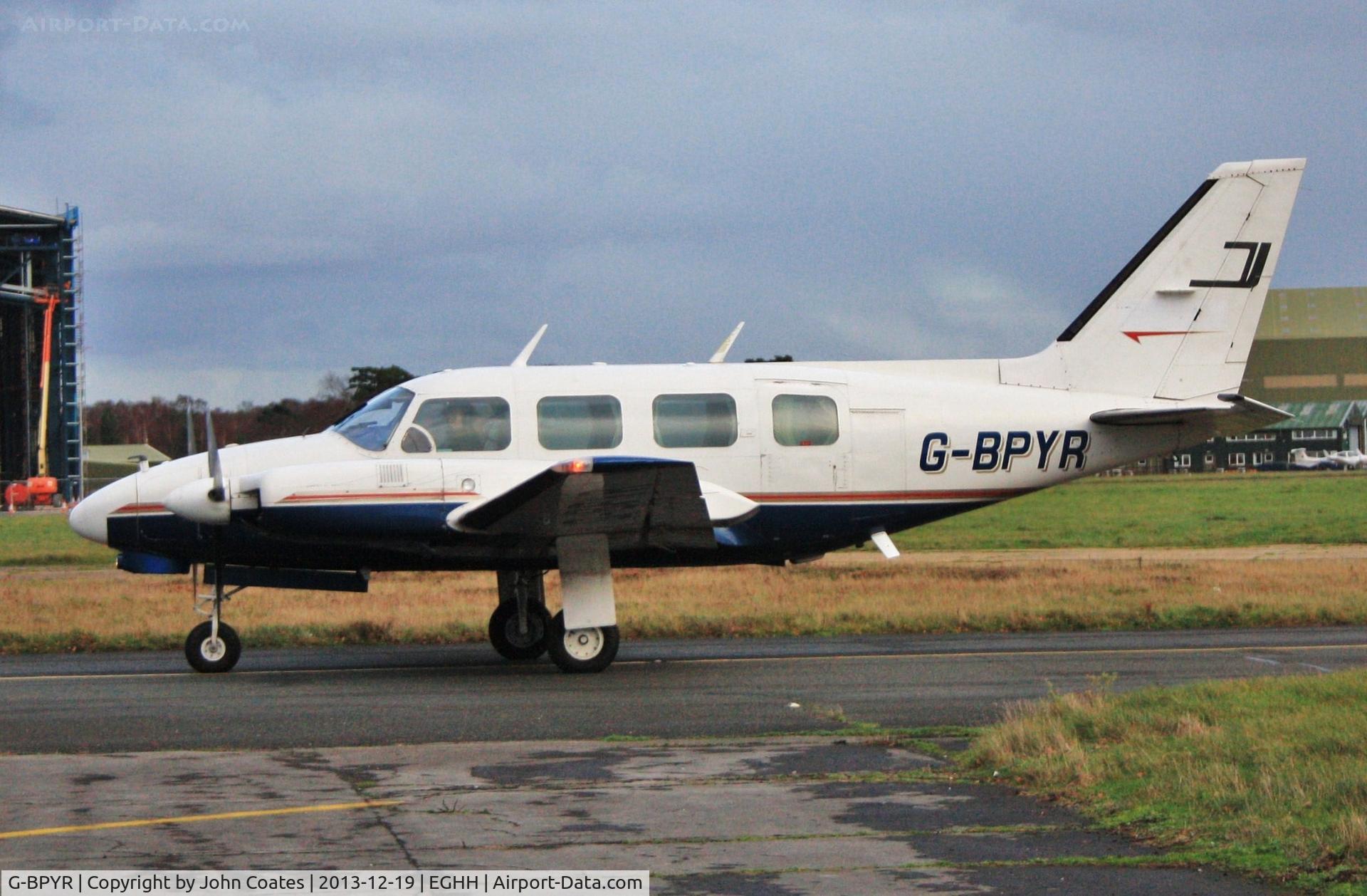 G-BPYR, 1977 Piper PA-31-310 C Navajo C/N 31-7812032, Regular 