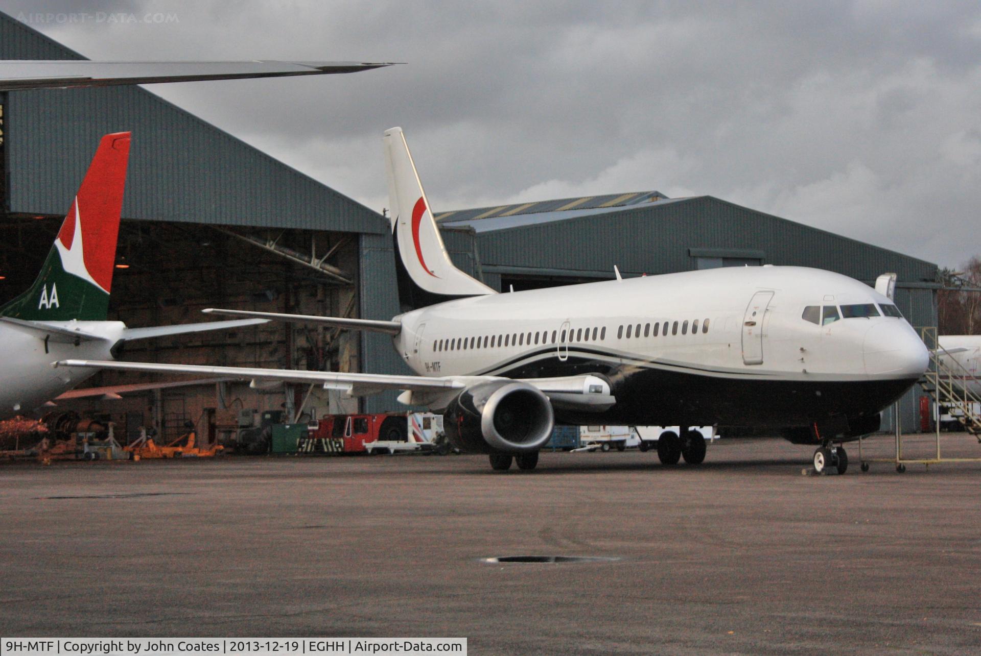 9H-MTF, 1987 Boeing 737-329 C/N 23774, Preparing to depart European Aviation